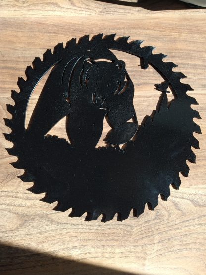Metal Wall Art - Bear